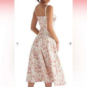 Floral Waist-Shaper Dress
